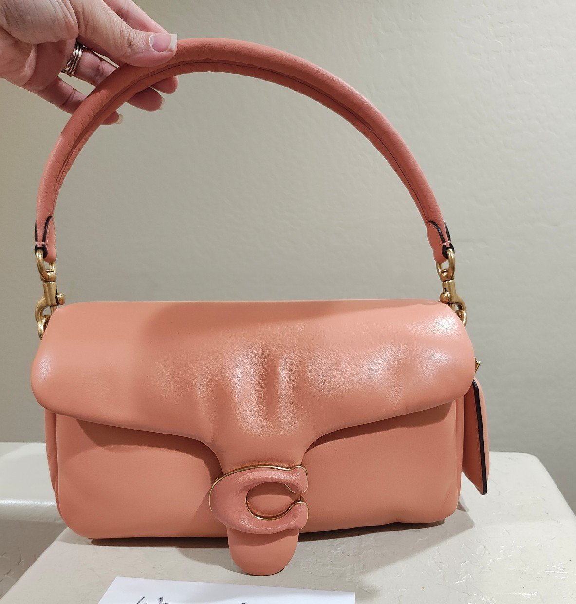 Pillow Tabby Shoulder Bag 26 LIGHT CORAL