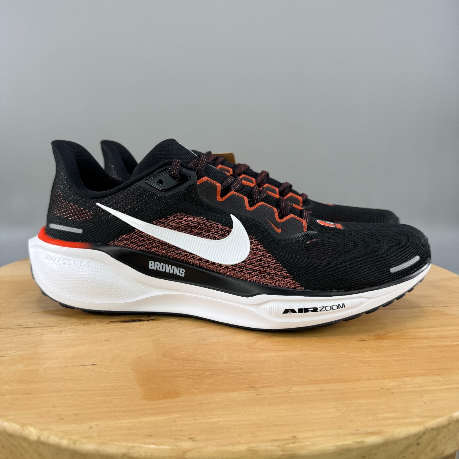Nike Air Zoom Pegasus 41 'Cleveland Browns' Men's Size 10.5 Shoes Sneaker Black