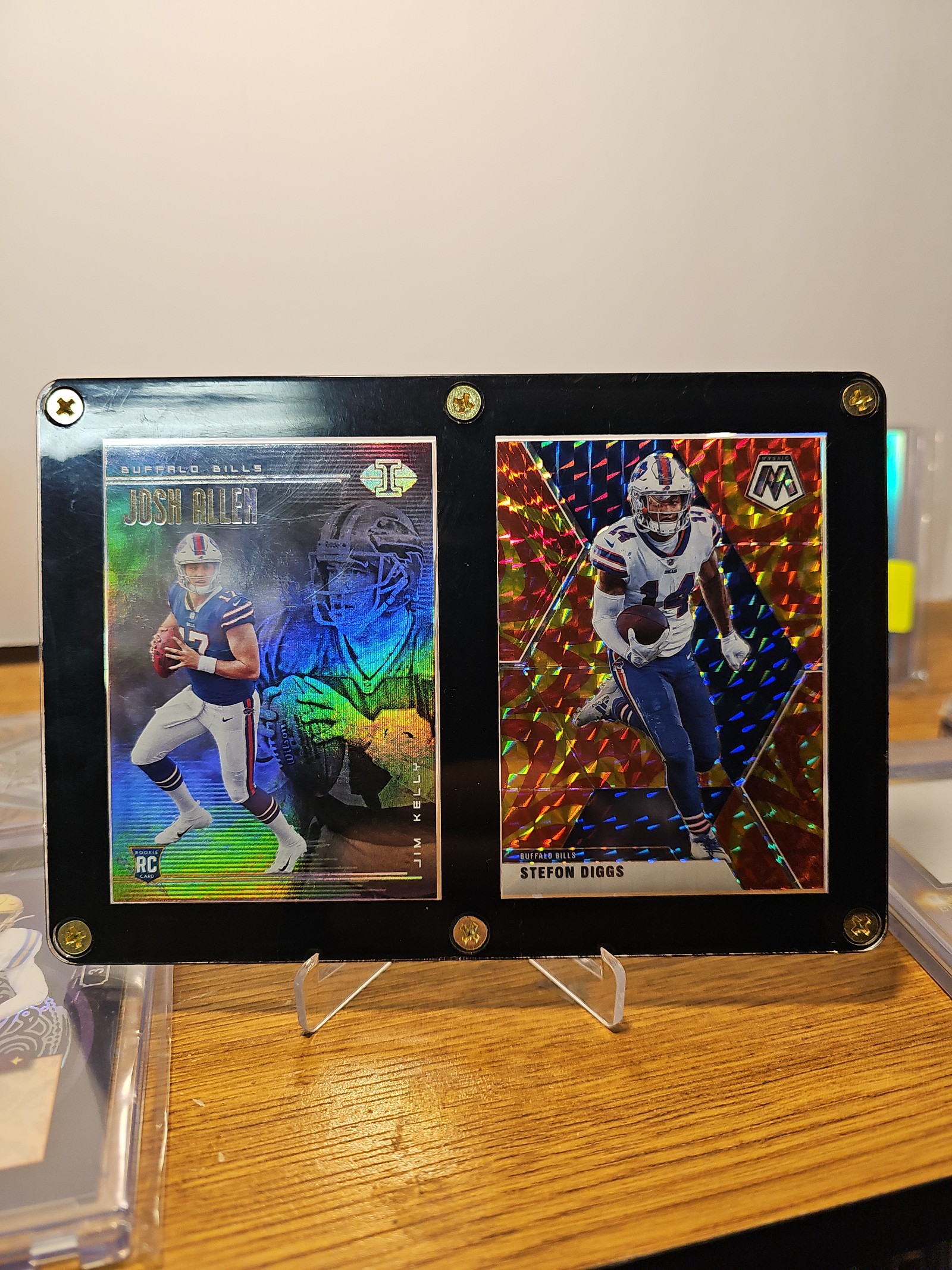 Josh allen rookie card illusions Jim kelly