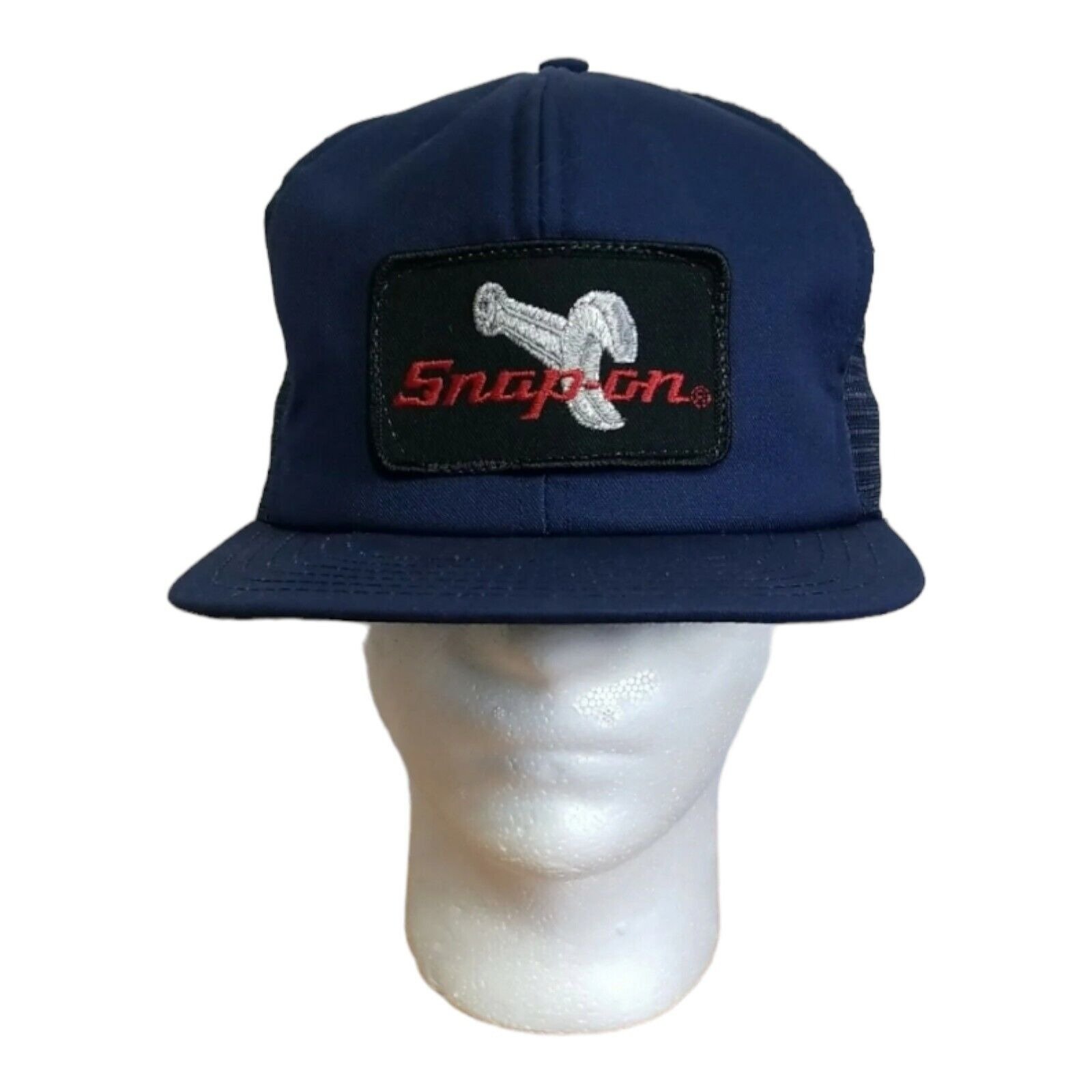 Horizon Snap-on Tools Hat Patch Trucker Mesh Navi Snapback Mechanic Cap Vintage