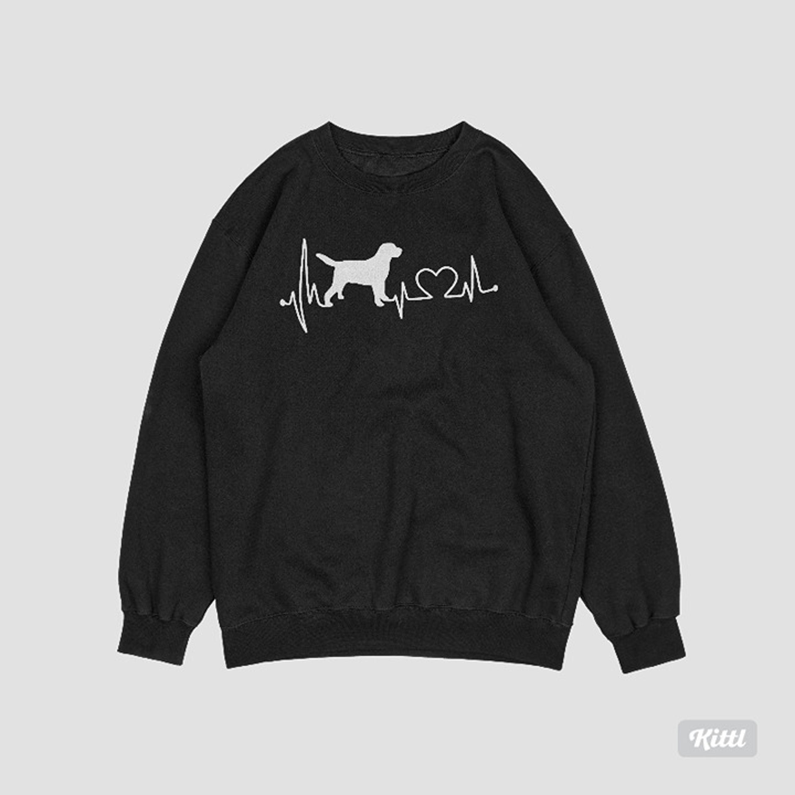 Dog Lover Black Sweatshirt