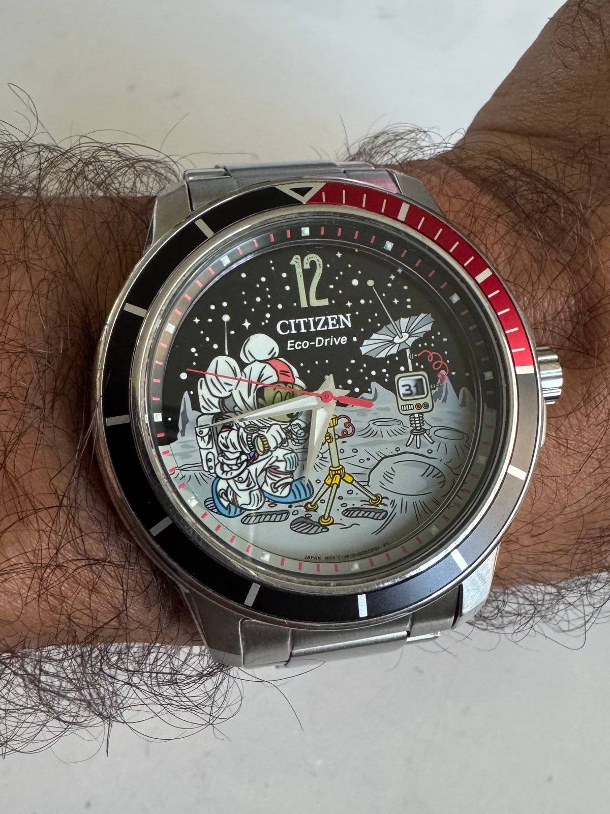 Citizen Disney Mickey Mouse Astronaut Men's Watch AW1709-54W