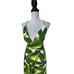 Alice + Olivia Karolina Palm Print Halter Maxi Dress - Women's Size 12