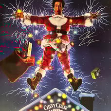 National lampoon christmas signed movie poster