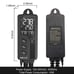 Elitech STC-1000 Non-WiFi Temperature Controller 2-Stage Outlet Thermostat LCD S
