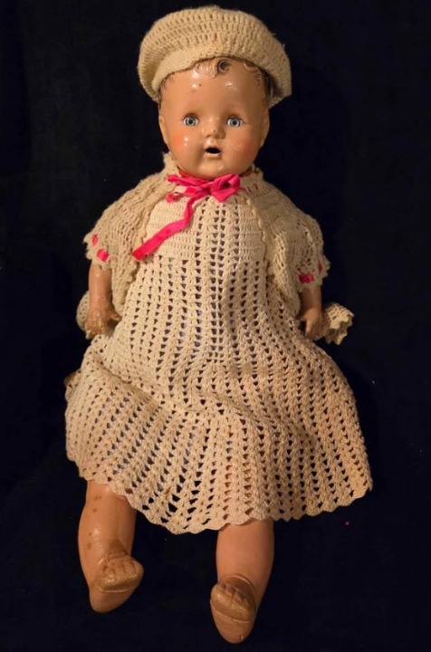 Vintage 1940's Composition Baby Doll