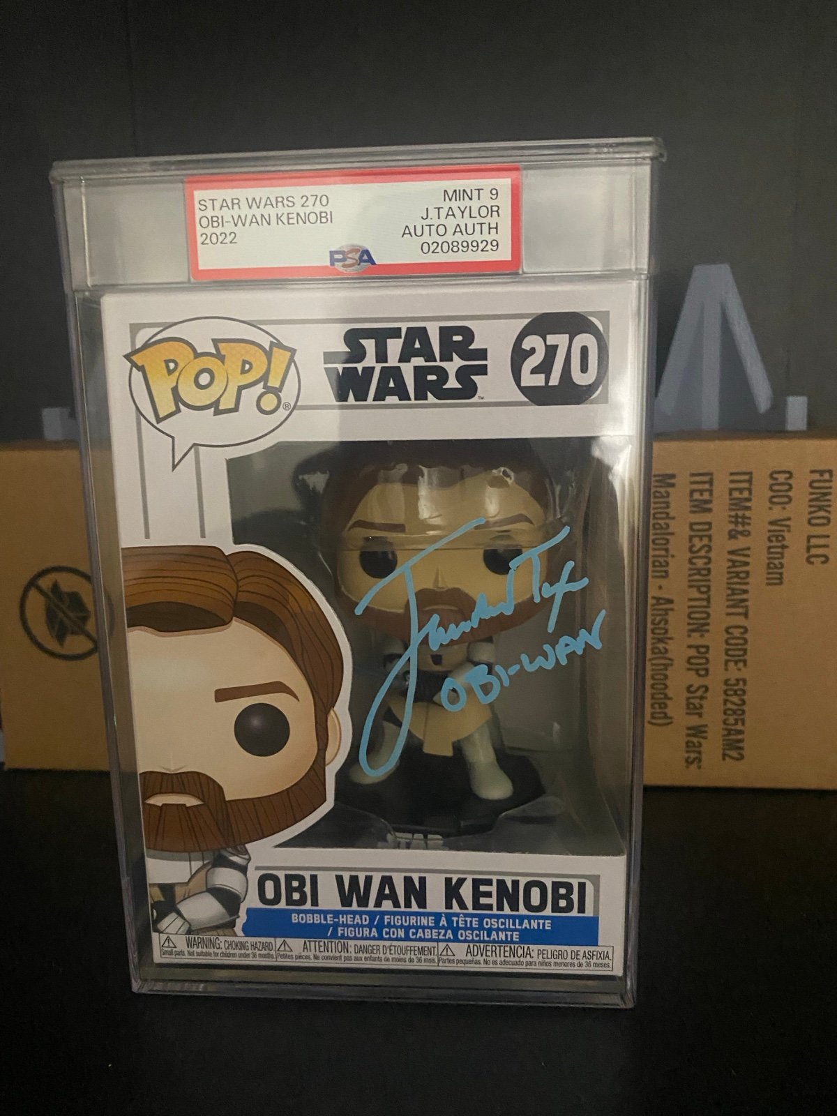 Obi-wan kenobi autographed