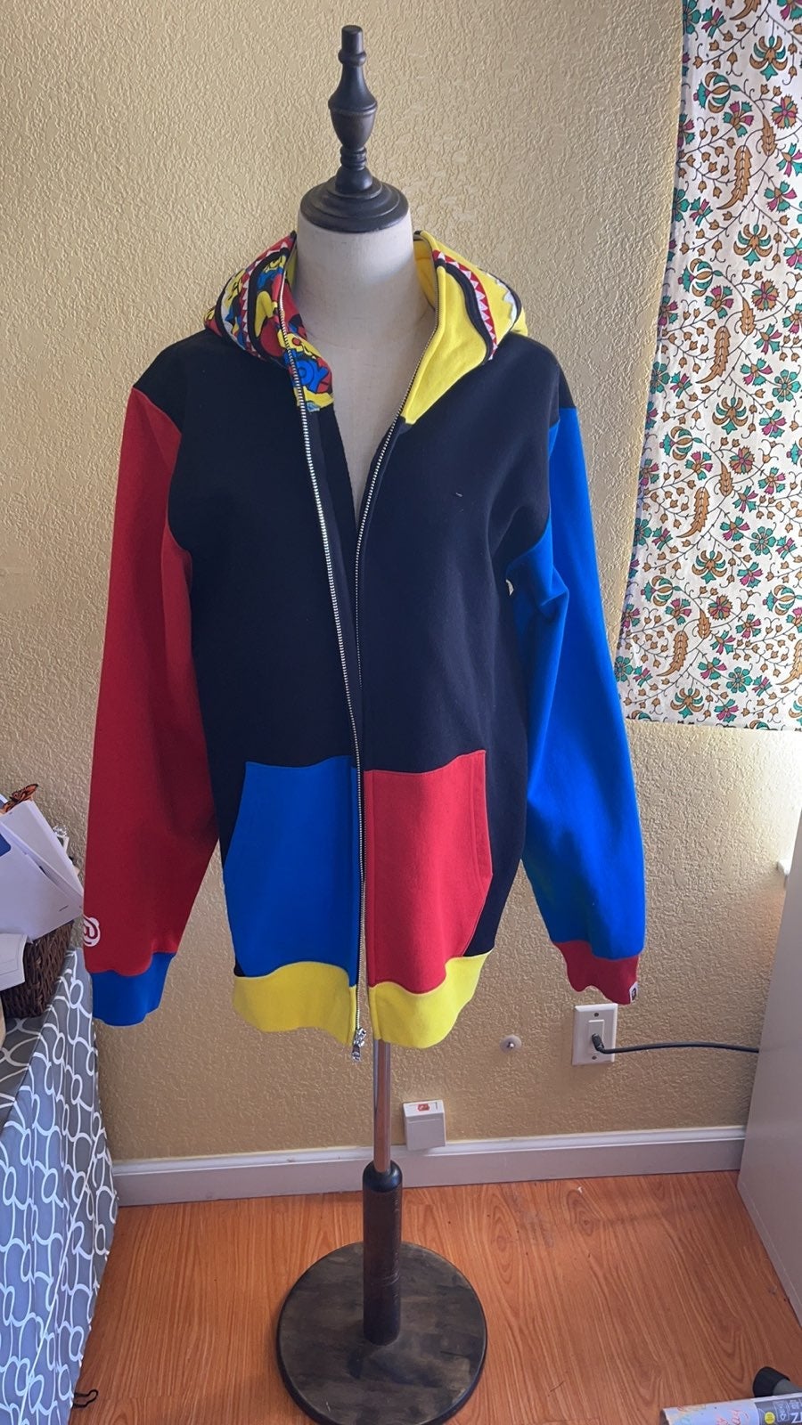A Bathing Ape zip up hooded sweater