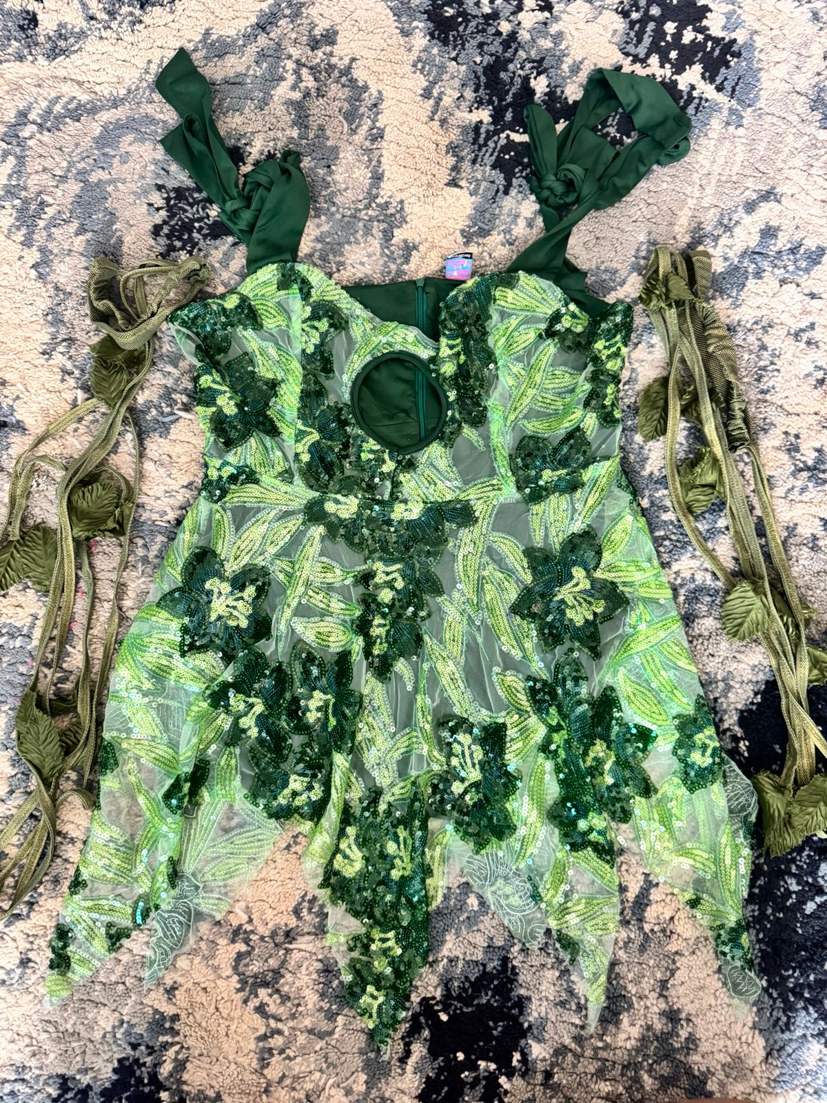 Forest fairy tale sequin dress iHeartRaves