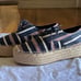 Tory Burch “FLORENCE” Stripe Platform Espadrille NWOB SZ 10