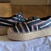Tory Burch “FLORENCE” Stripe Platform Espadrille NWOB SZ 10