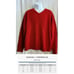 Daniel Cremieux red lambswool sweater xxl