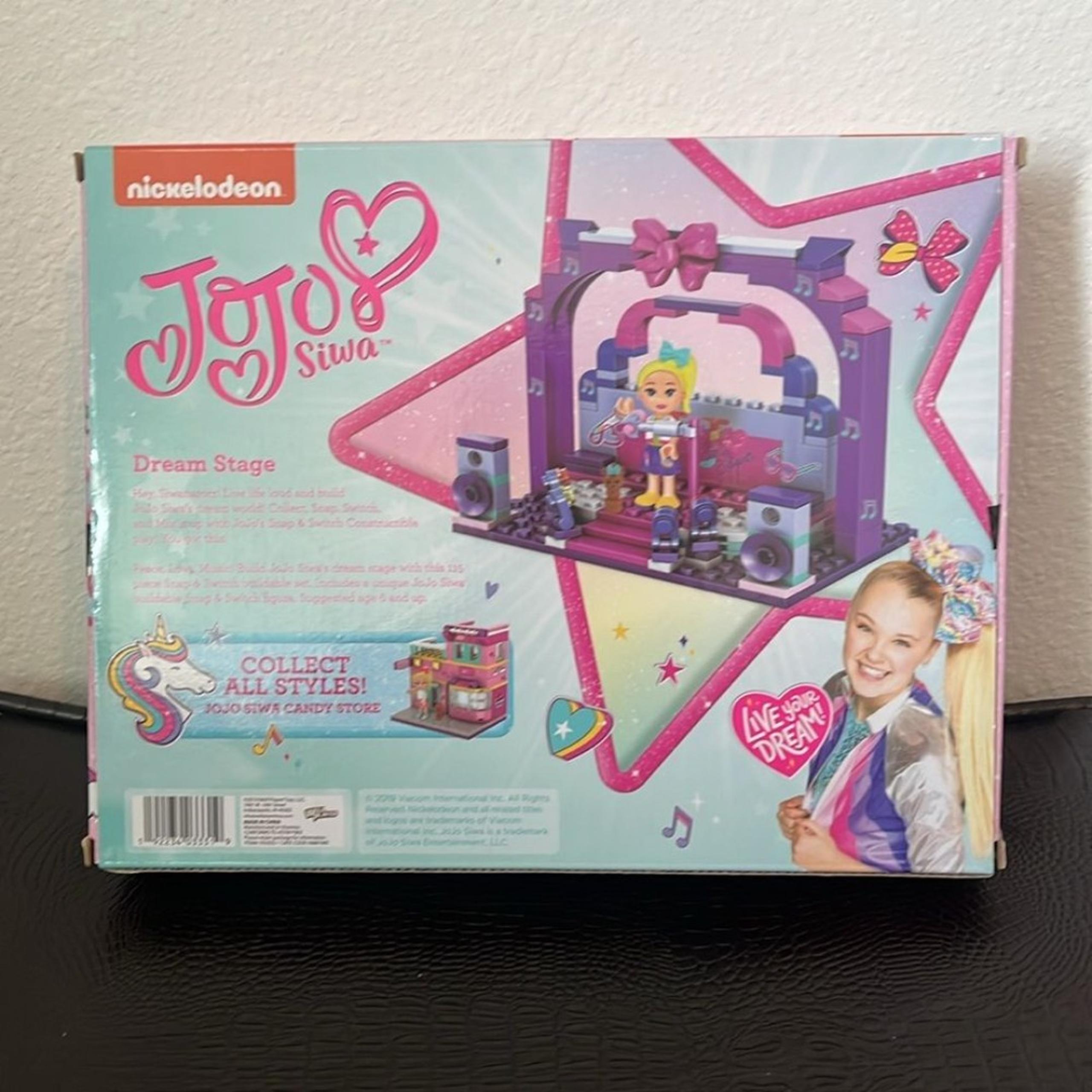 Snap & Switch Jojo Siwa Candy Store Build Set 117 Pieces - Nickelodeon