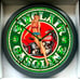 Retro Pinup Garage Shop Game Room Lounge Glow In The Dark Wall Clock New!