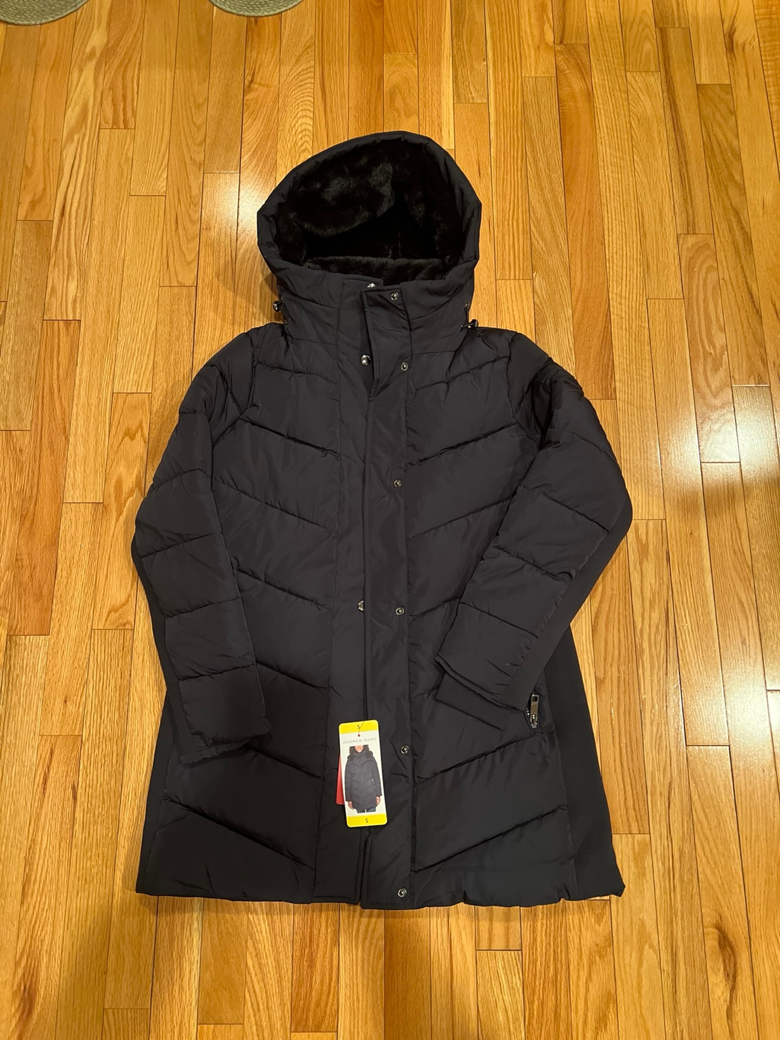 Navy Andrew Marc Coat