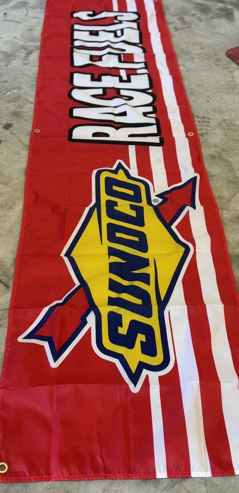 LARGE SUNOCO RACE FUELS ADVERTISING