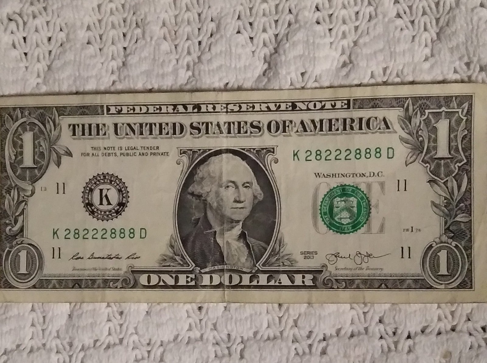 Dollar bill