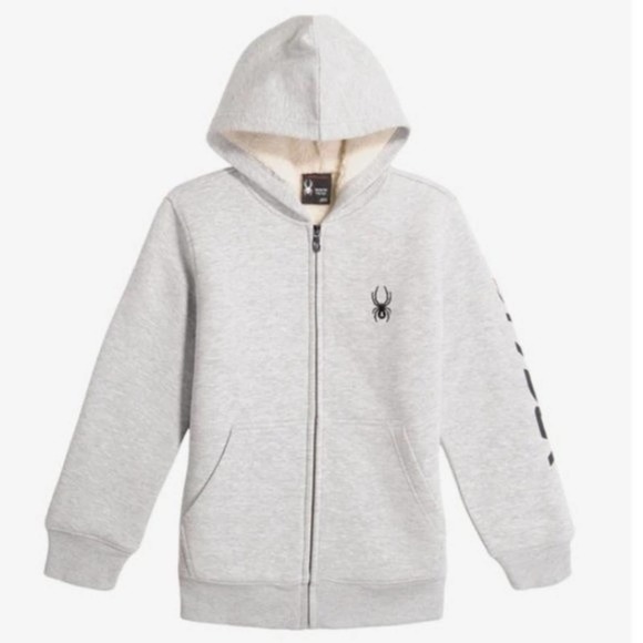 Comfy & warm-Spyder Big Boy's Full Zip Hoodie-NWT**