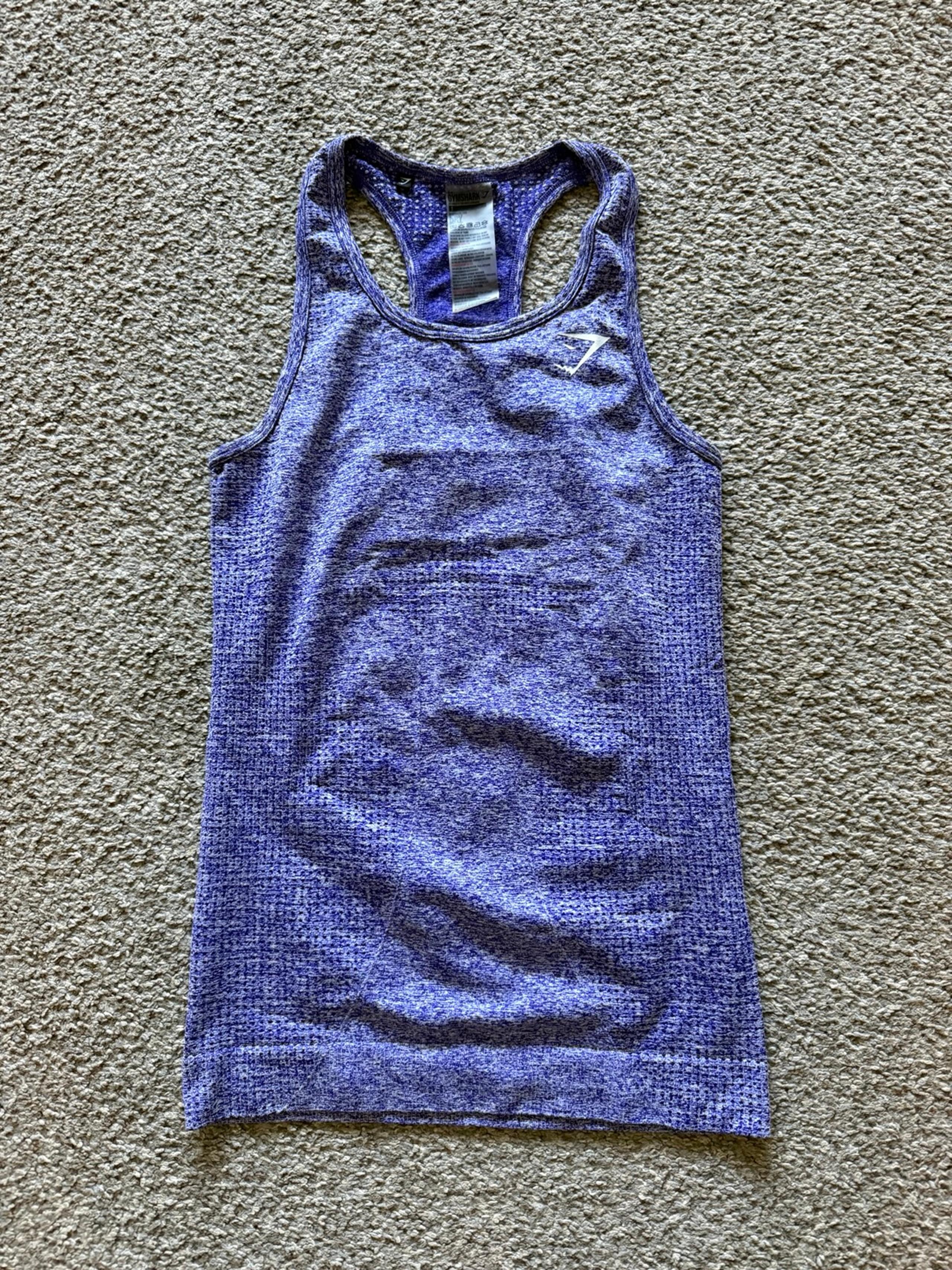Gymshark small purple tank top