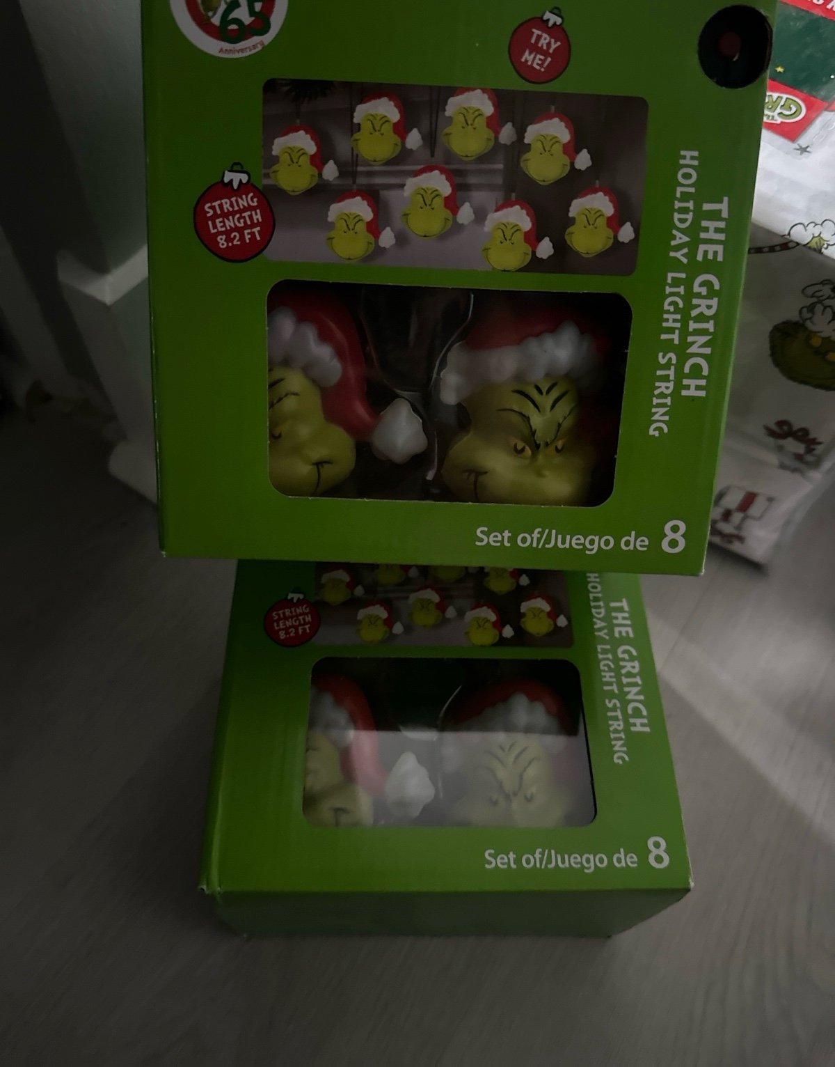 The Grinch 16 ft Holiday Light Strings