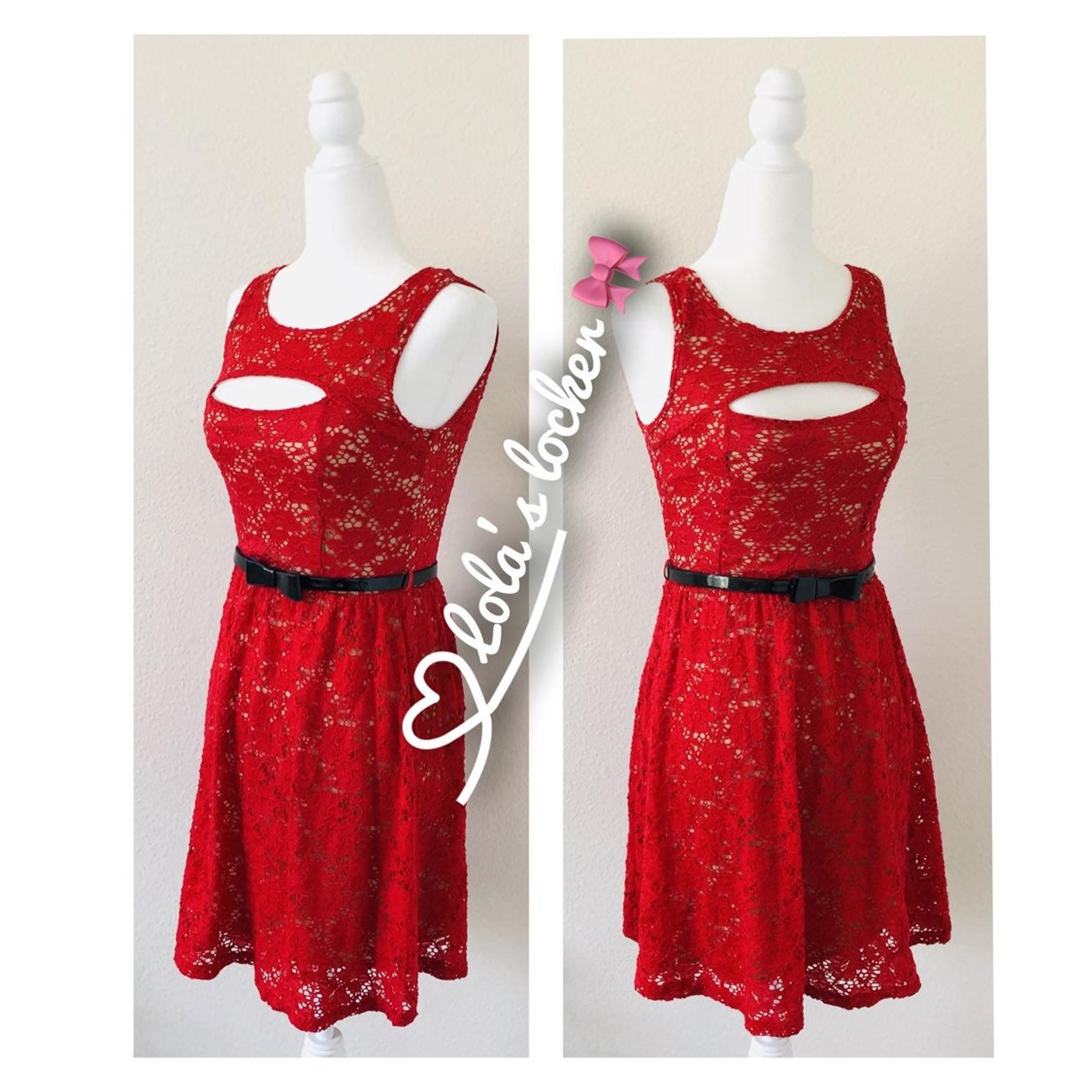Embroidered Floral Cutout Dress