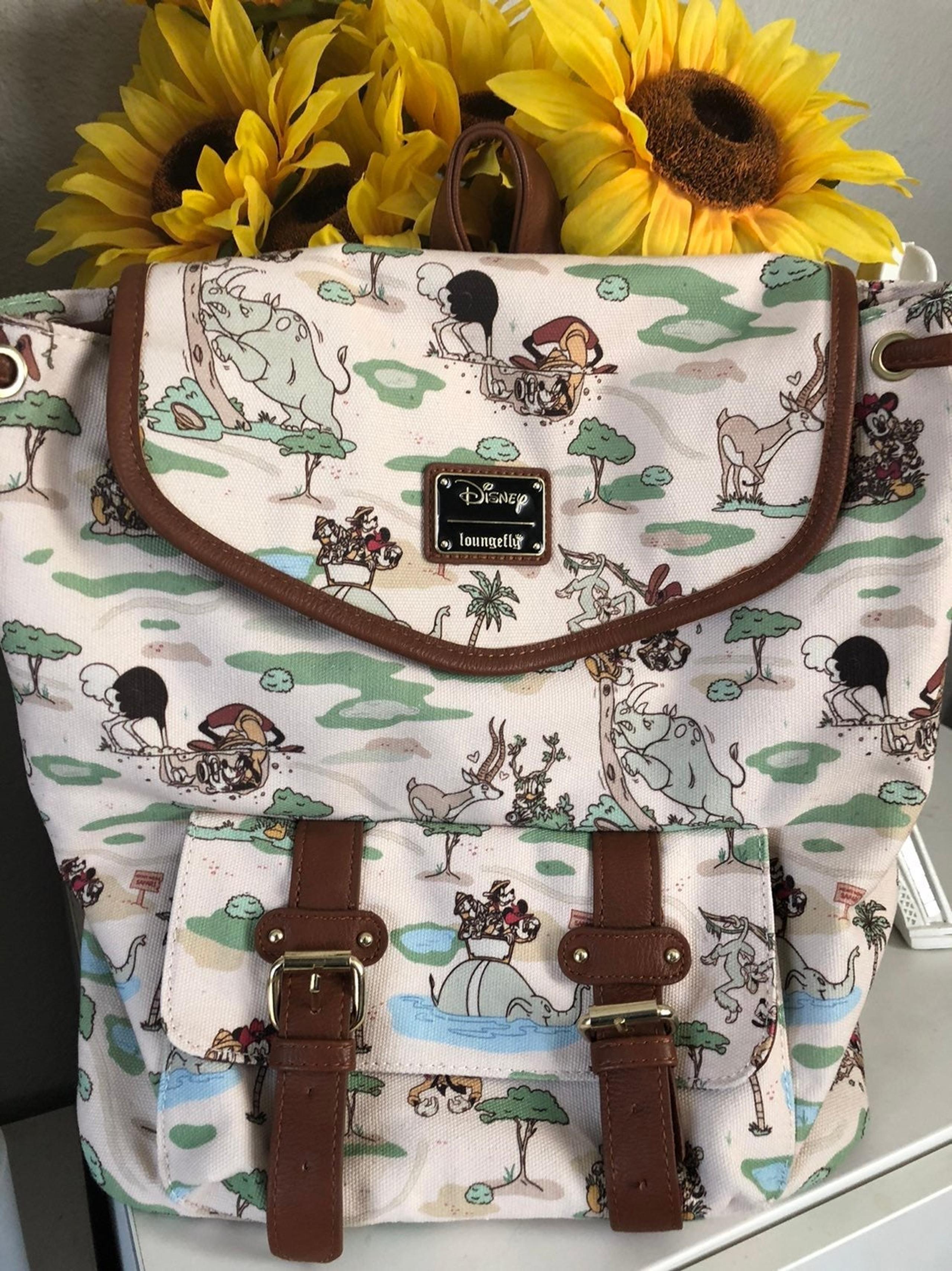 Loungefly Mickey Safari Map Rucksack