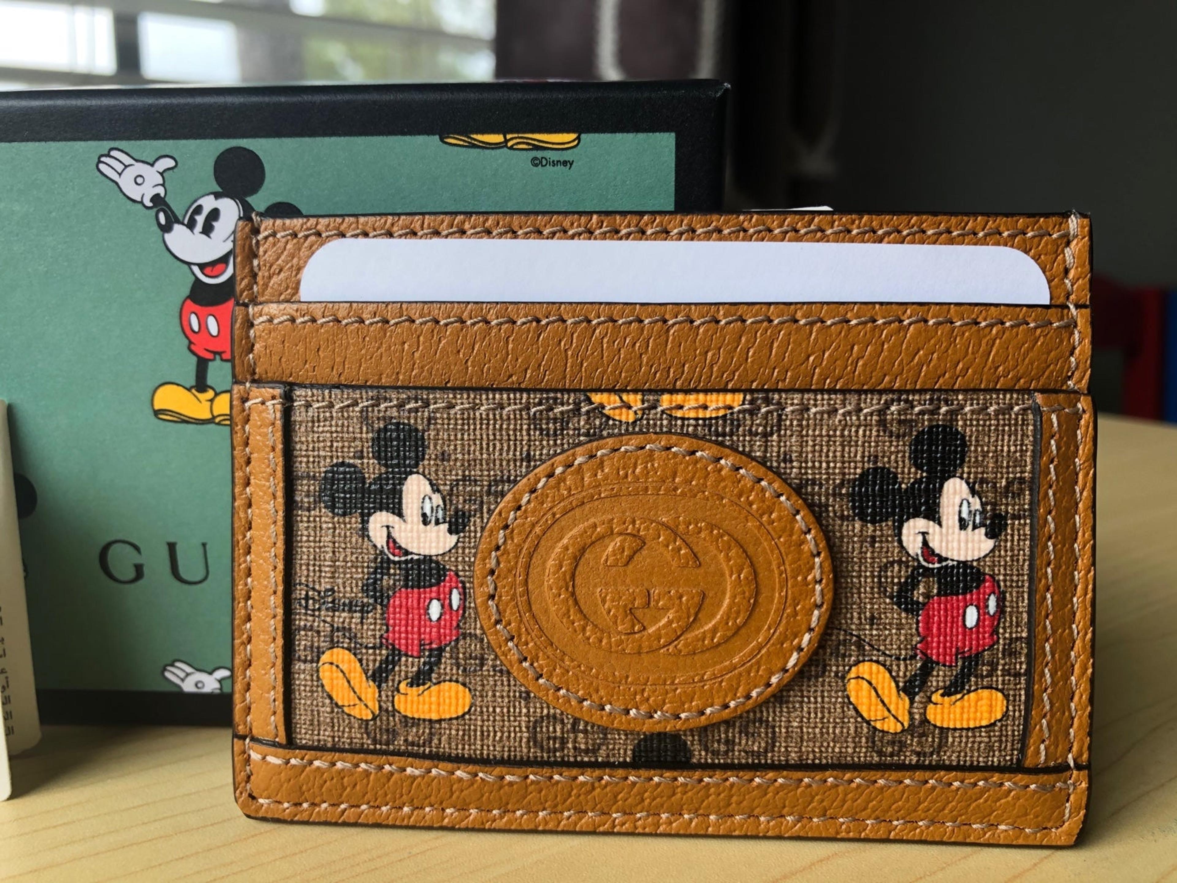 Disney gucci card holder Clearance
