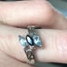 Vintage Sapphire & Aquamarine Ring