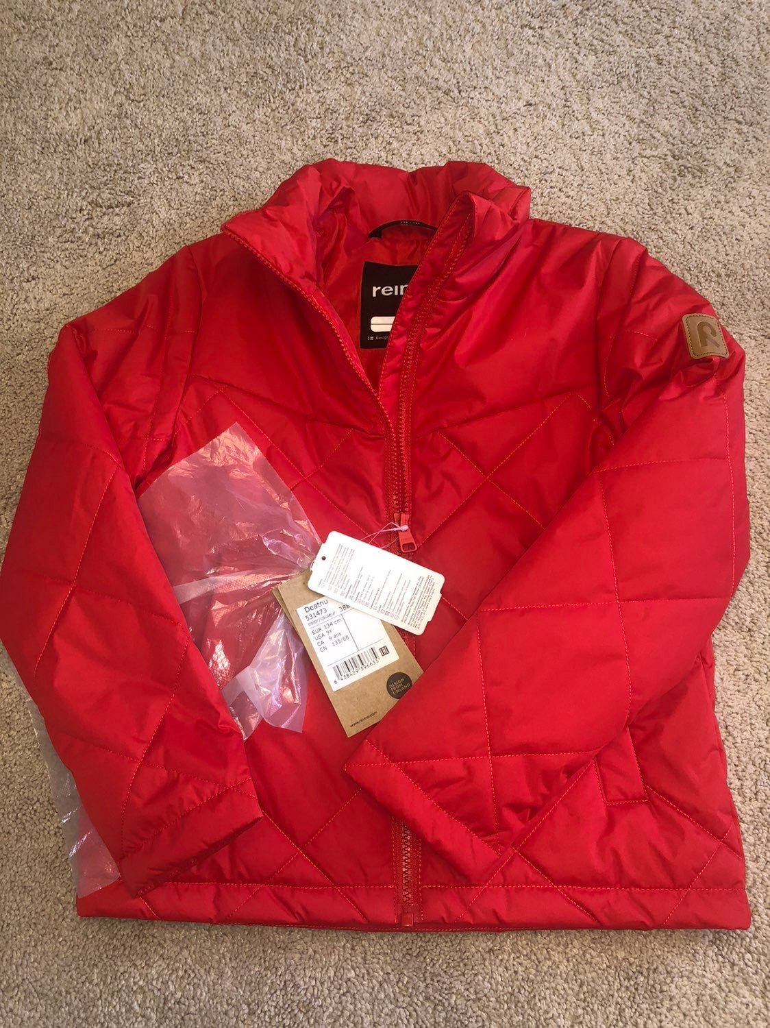 Reima jacket, new, size 9
