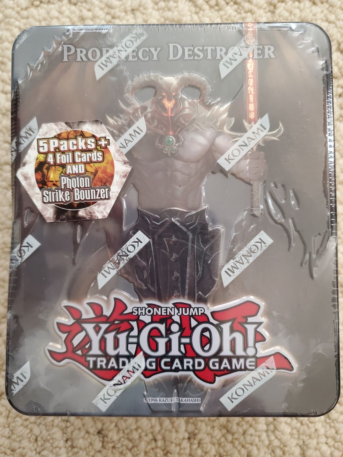 Yugioh Prophecy Destroyer tin+8 Booster