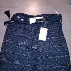 island blue women beach see through pants
