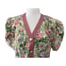 Vintage 80s S.L. Fashions Top & Skirt 2 Pc Set Womens 16 Pink Floral Cottagecore