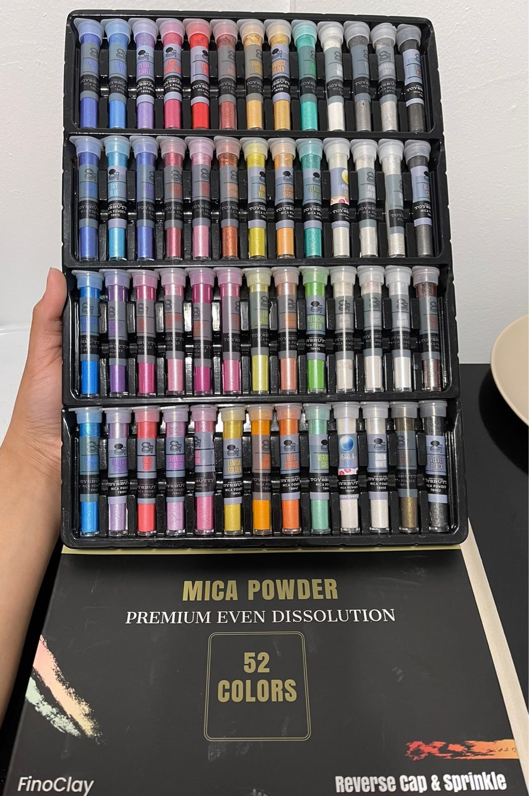 Mica Powder in Jars 52 colors