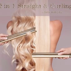 Titanium Hair Iron, Straightener and Cur