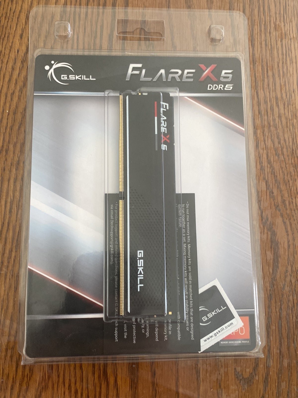 G.SKILL Flare X5 DDR5 1x16gb DDR5-5600 CL36
