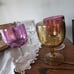Vintage Bartlett Collins Thumbprint Goblets