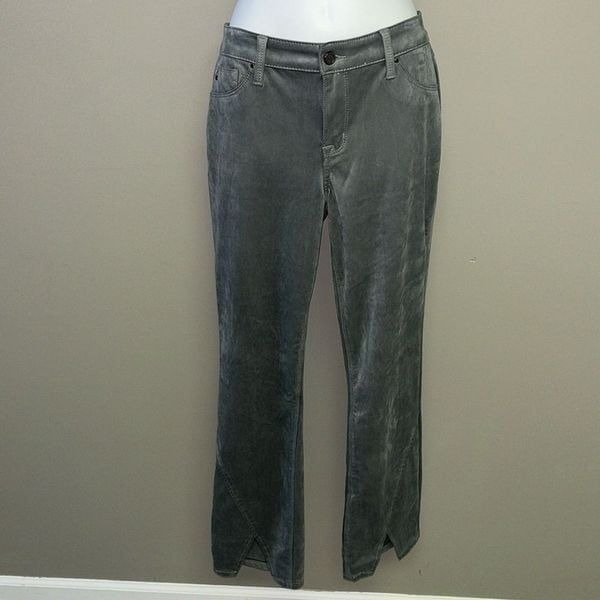Laurie Felt Los Angeles Faux Suede Baby Bell Vital Stretch Technology Pants- 6