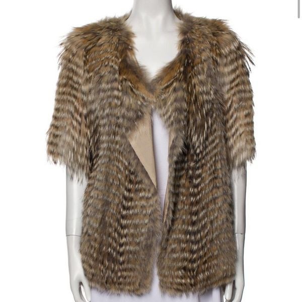 So MANY Complements! Authentic Coyote fur jacket!