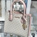 Michael Kors Mercer Medium Logo and Leather Accordion Crossbody Bag NWT