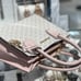 Michael Kors Mercer Medium Logo and Leather Accordion Crossbody Bag NWT