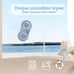Tosima W2 Window Cleaner Robot, 3800Pa Suction Power Remote Control, White