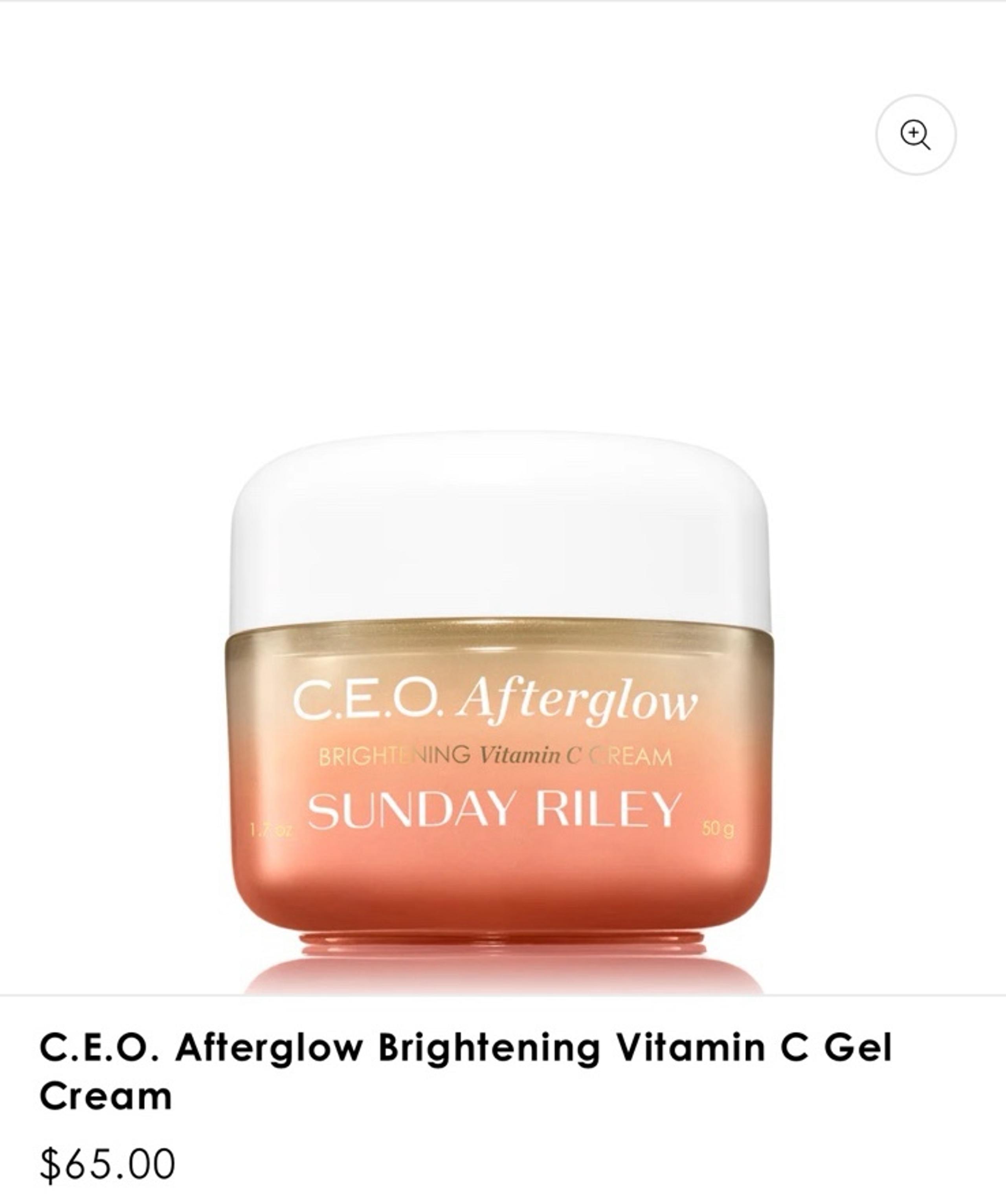 Sunday Riley ceo afterglow