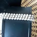 Vintage Rhinestone Necklace Choker Brace
