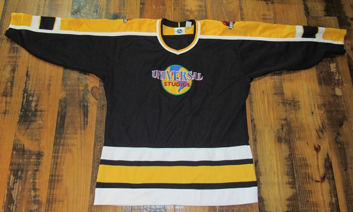Vintage 90's Universal Studios Jurassic Park Hockey Jersey Promo Size Large