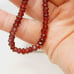 Garnet Matching Necklace and Bracelet Sterling Clasps