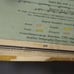 Antique school pull down Africa map