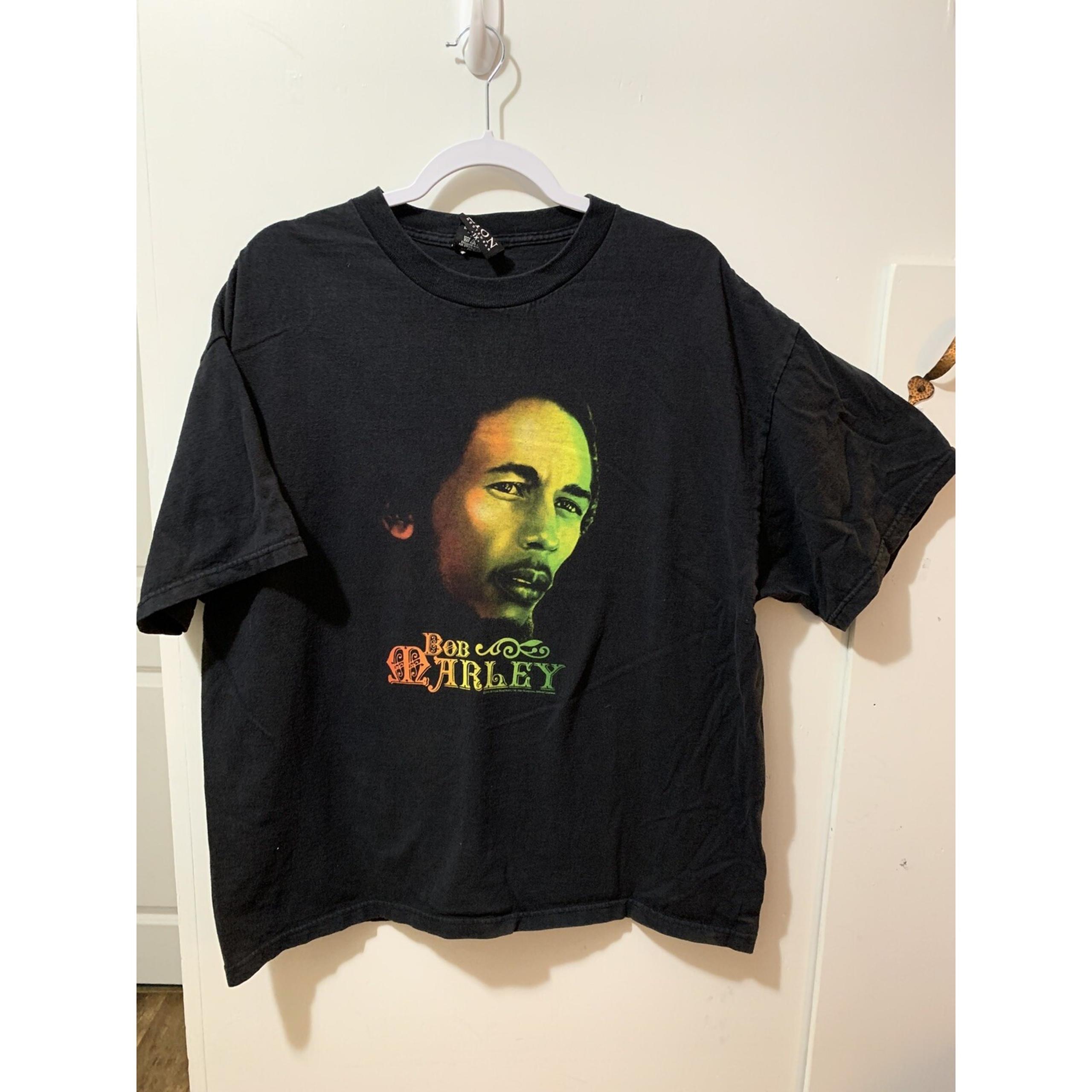 VINTAGE Bob Marley Shirt Zion Rootswear Mens 1X 2006 Natty Dread Rasta Reggae