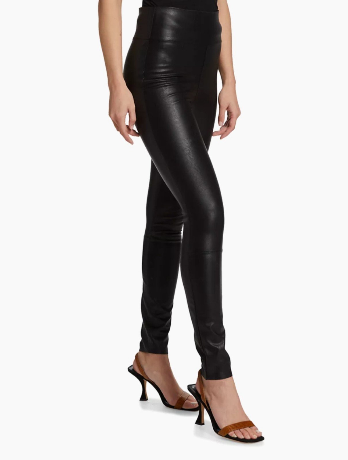 Paige Sheena Faux Leather Leggings Medium NWT