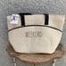 Rae Dunn Linen Insulated Tote Weekend