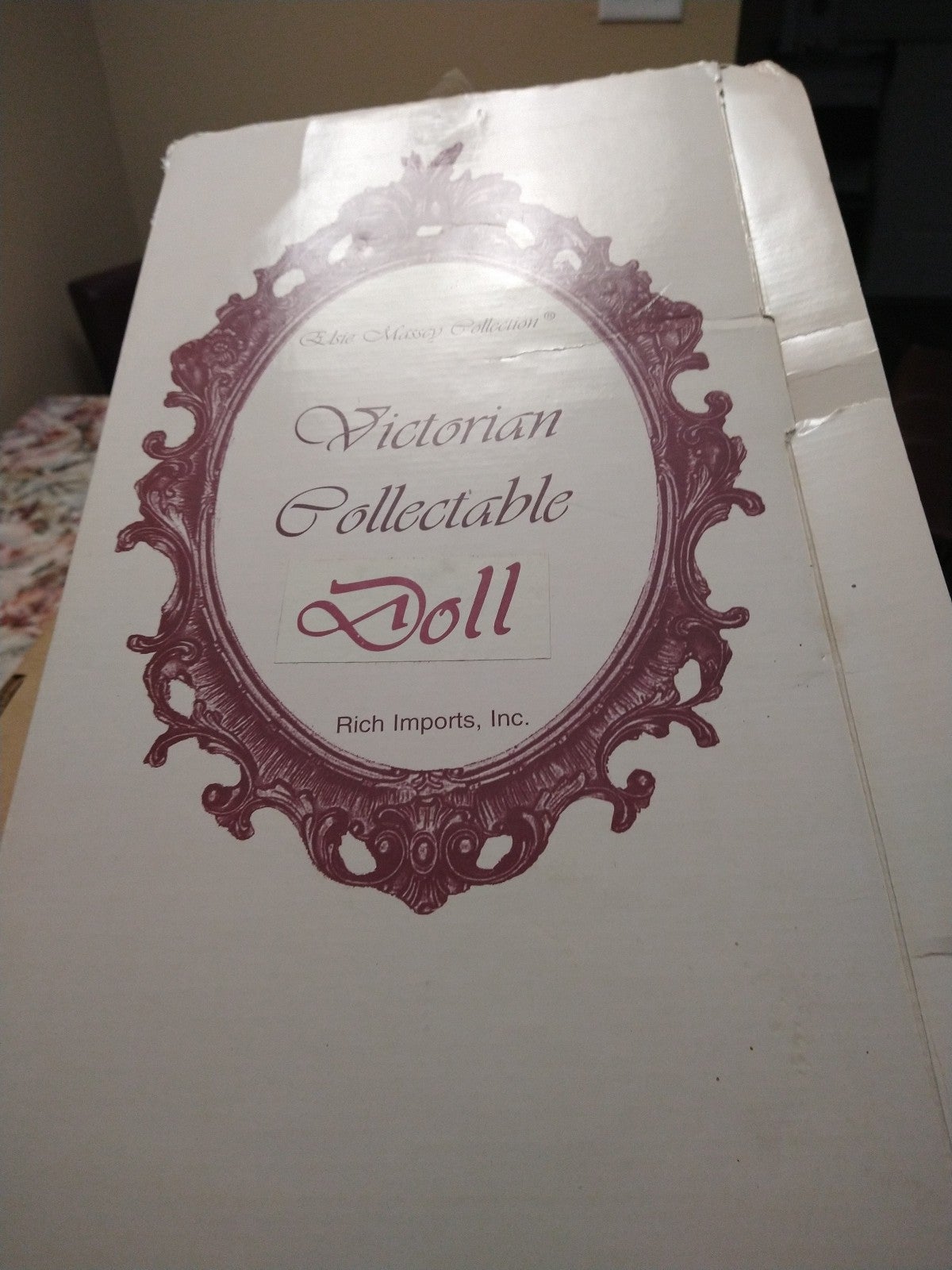 A brand new 36 ins tall and Limited edition Elsie Massey victorian doll.